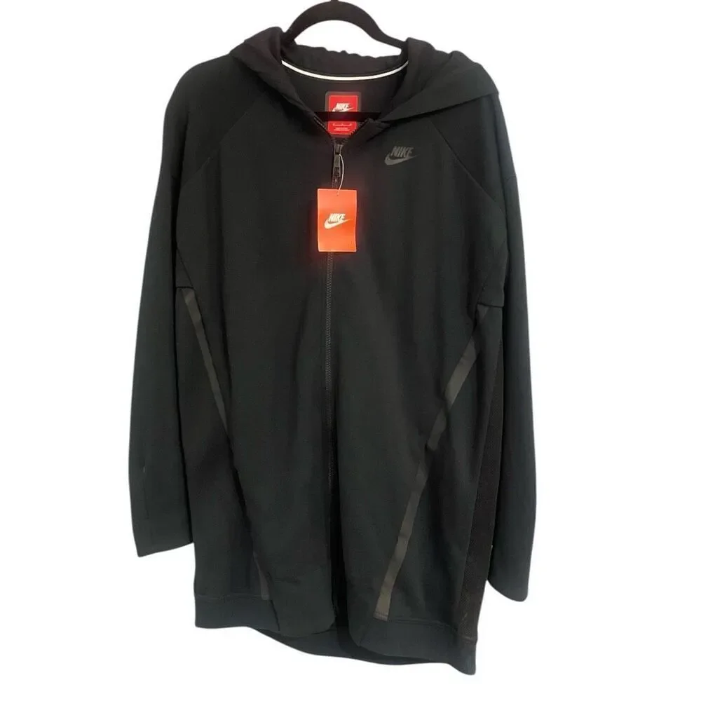 Nike Woman’s 2015 725844 Cocoon‎ Tech Hooded 2015 Dead Stock Fleece Jacket Sz M